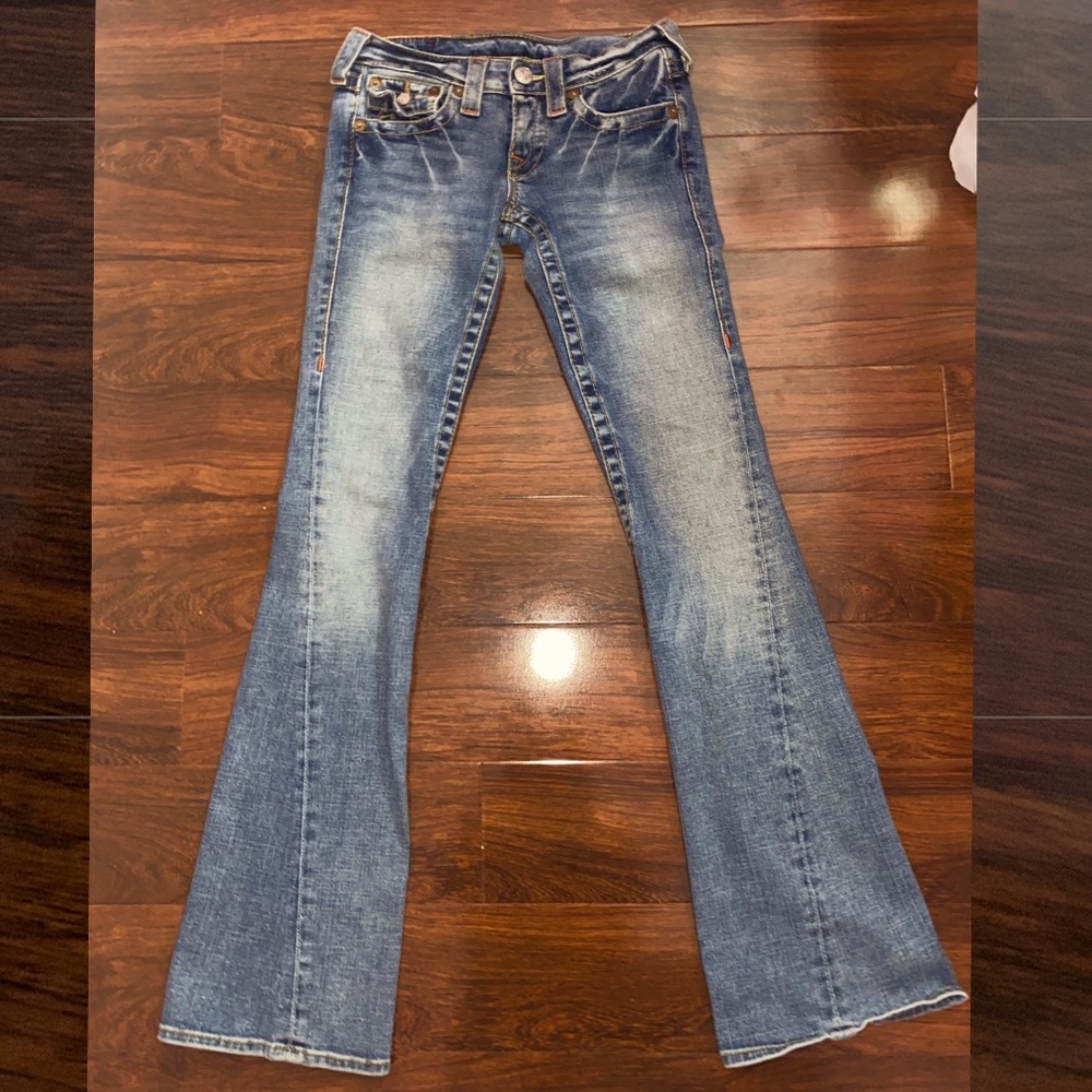true religion low rise bootcut jeans